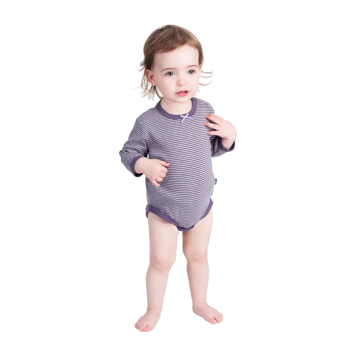 MOTA - Body Manga Larga Niña Pack 3 Algodón