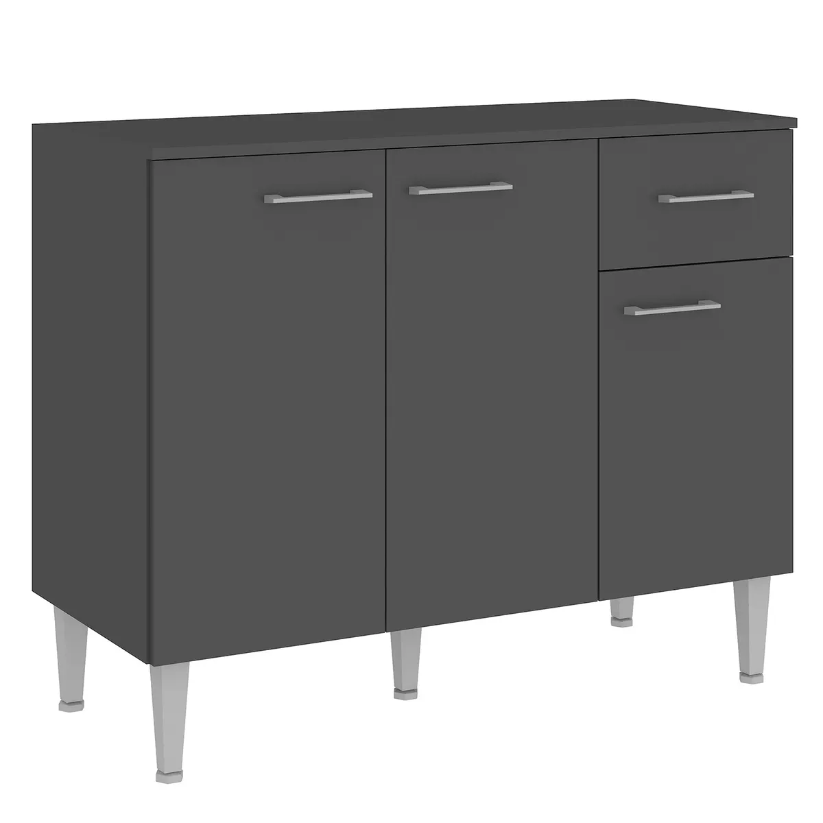 VEKKAHOME - MUEBLE BASE EVANDRO GRAFITO 105 CM