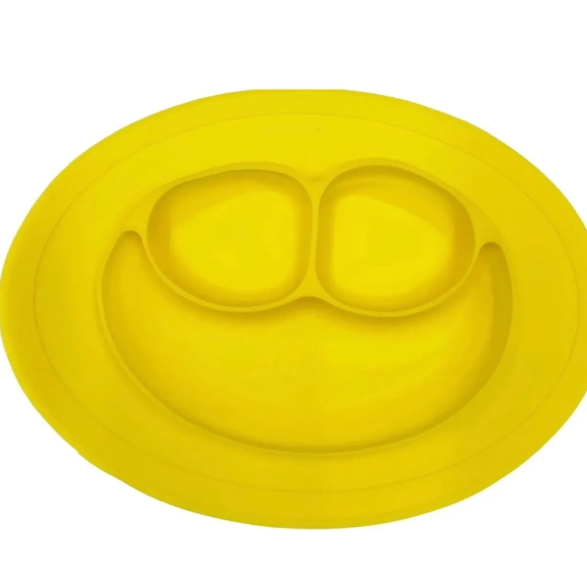 GENERICO - plato de silicona para bebes niños con divisiones