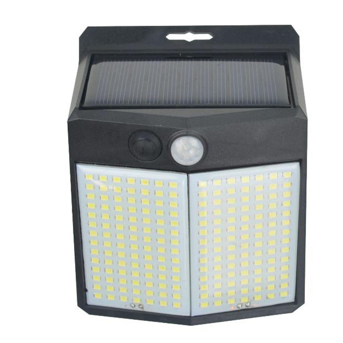 PRO OUTDOOR - PACK 4 APLIQUE 196 LED SOLAR CONTRA AGUA
