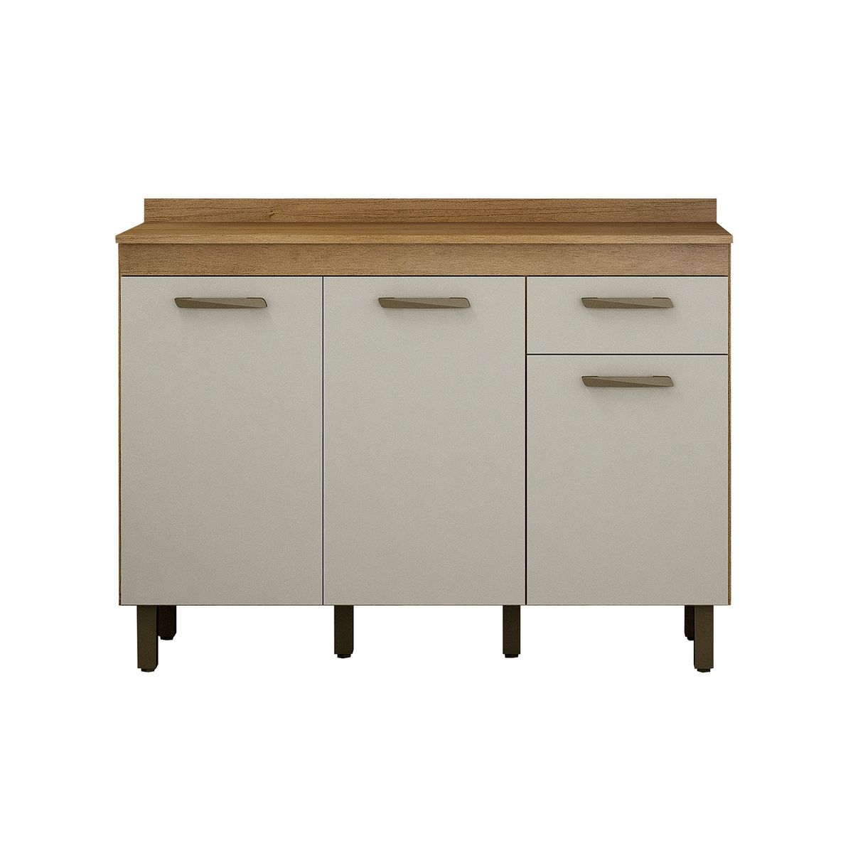 VEKKAHOME - MUEBLE BASE SAO LUIS WHITE 120 CM