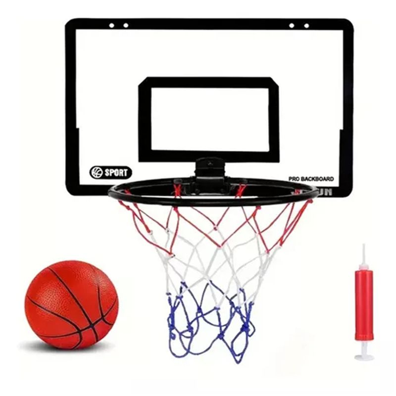 GENERICO - Tablero Canasta Basquetbol Aro Basketball Interior Exterior