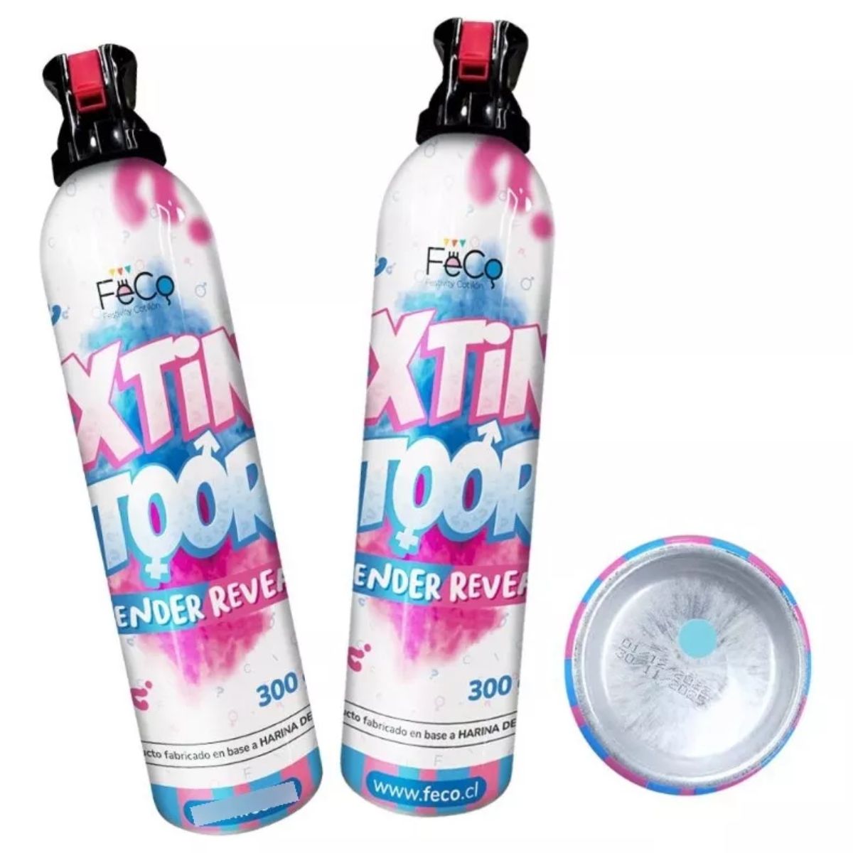 OEM - Extintor Humo De Revelaciòn De Genero Azul