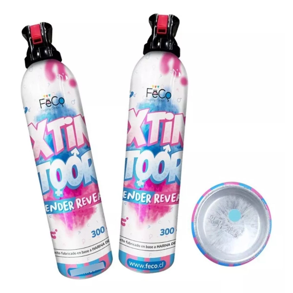 OEM - Extintor Humo De Revelaciòn De Genero Azul