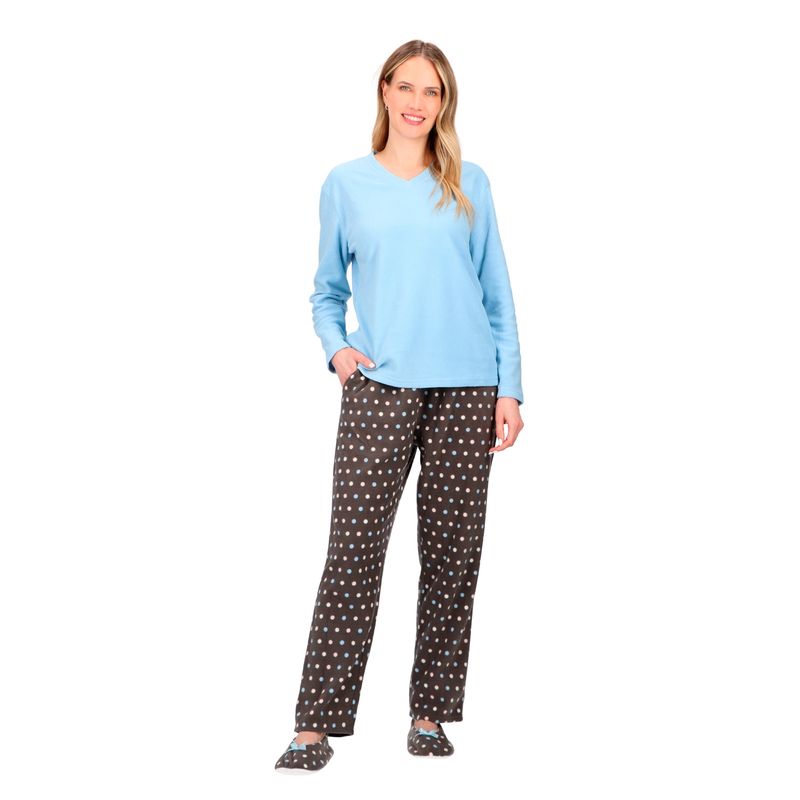 CAFFARENA - PIJAMA LARGO MICROPOLAR
