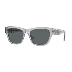 VERSACE - Lentes de Sol Gris Transparente