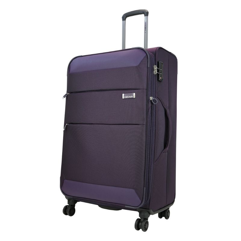 HEAD - Maleta Blanda Expandible con TSA Londres L Morado Head