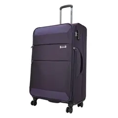 HEAD - Maleta Blanda Expandible con TSA Londres L Morado