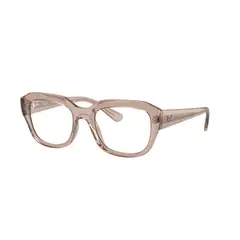 RAY BAN - Lentes Ópticos Leonid Marrón Transparente Ray-Ban Optical