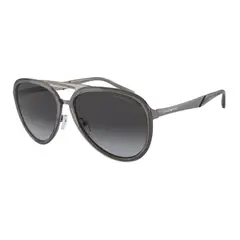 EMPORIO ARMANI - Lentes de Sol Gris Brillante Degradado