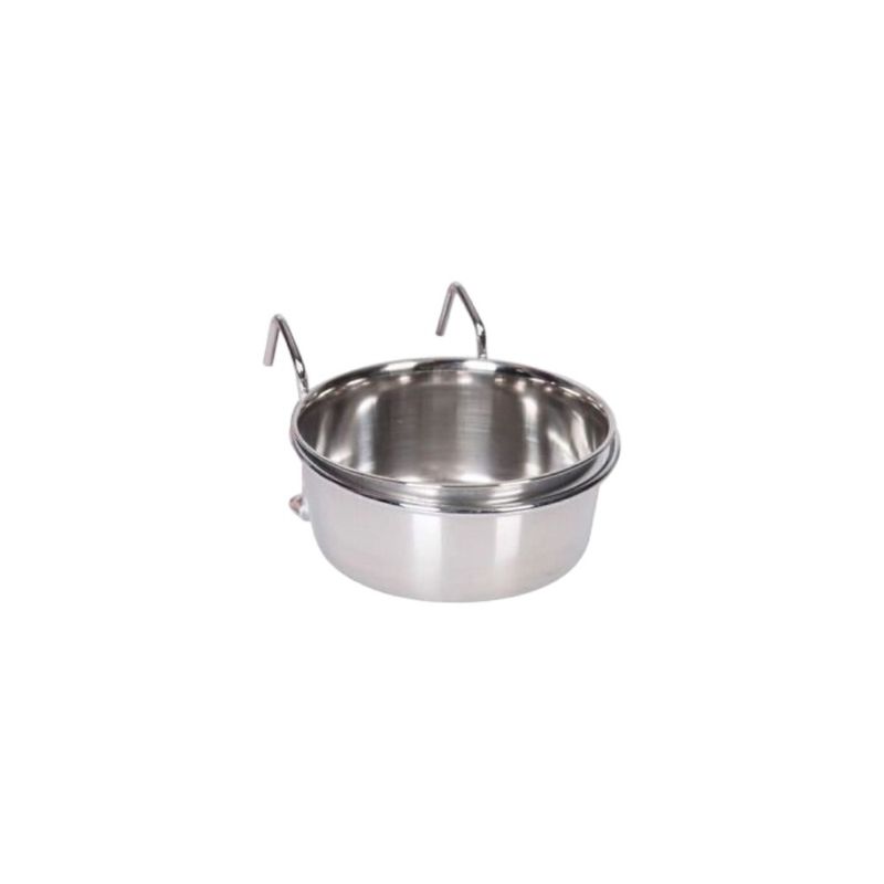 GENERICO - Plato Acero Inoxidable colgante Kennel 500 ml