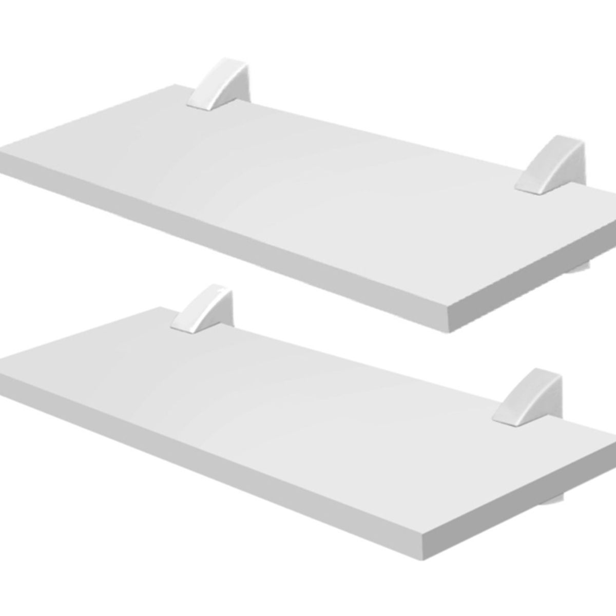 BE DESIGN - Repisas Concept 40 Blanco Pack x 2