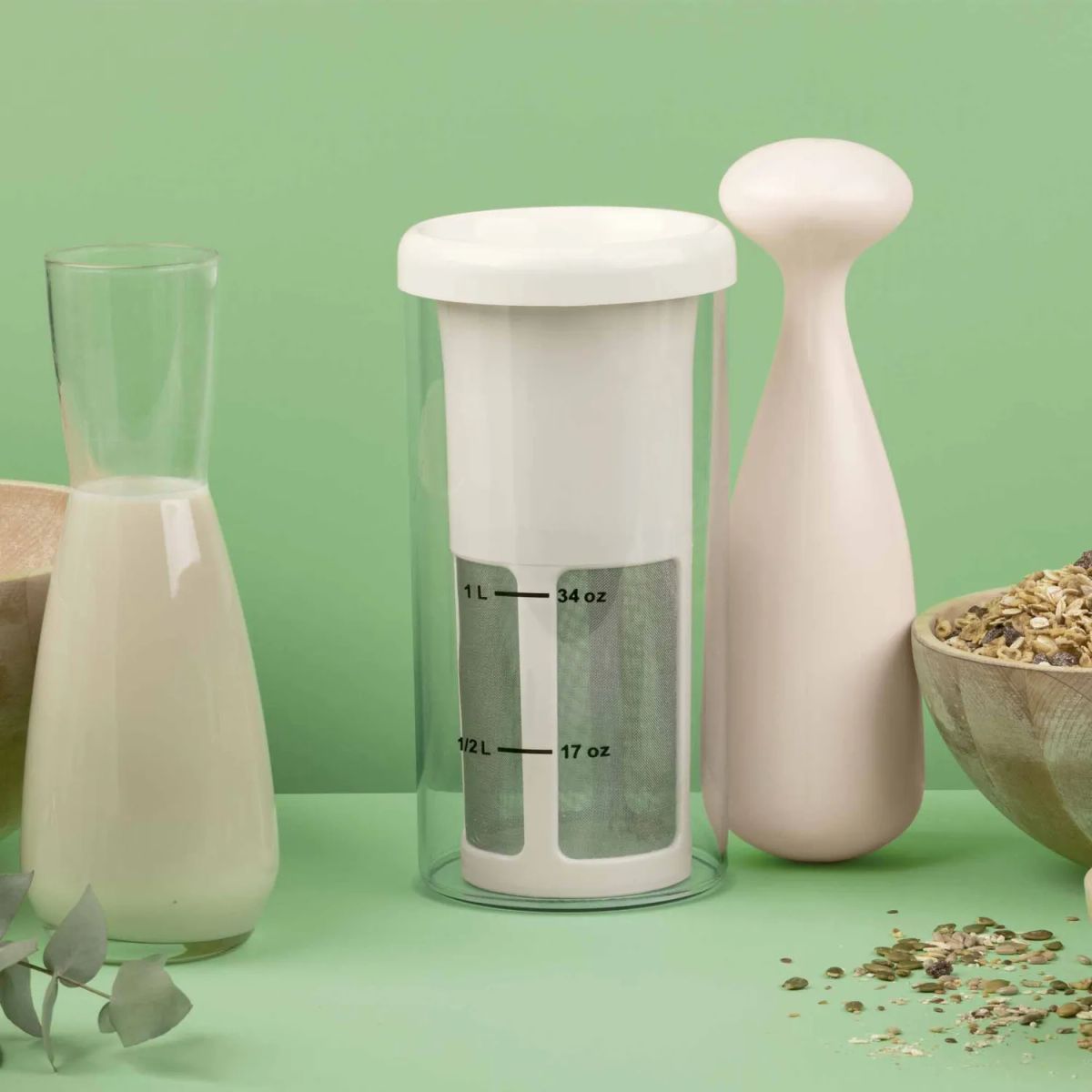 JATA - Milker de Jata preparación de bebidas vegetales no incluye batidora
