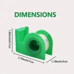 LOOK SHOP - Cinta Papel Adhesiva Transpirable No Tejida 25cm X 5m