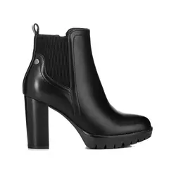 WEIDE - Botin Negro Casual Mujer QBM06