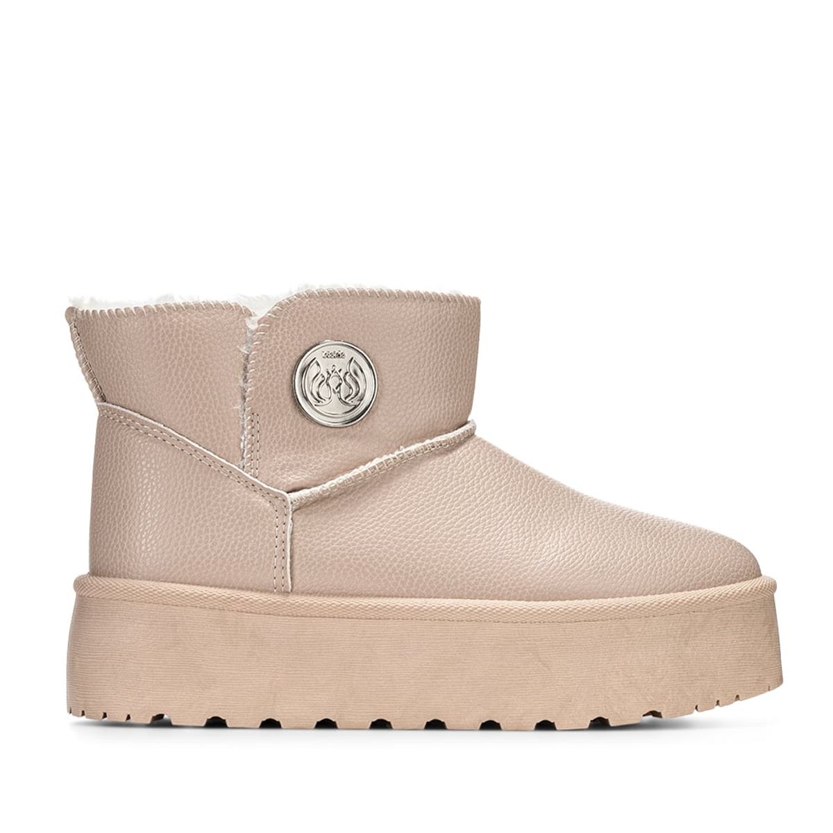 WEIDE - Botin Beige Casual Mujer Weide LT127