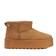 WEIDE - Botin Camel Casual Mujer LT123