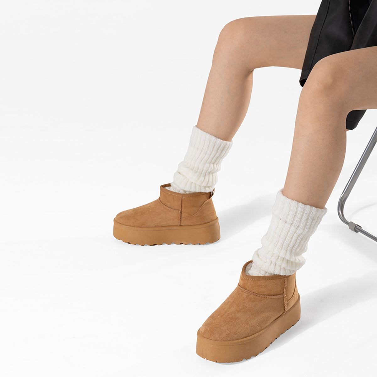 WEIDE - Botin Camel Casual Mujer Weide LT123