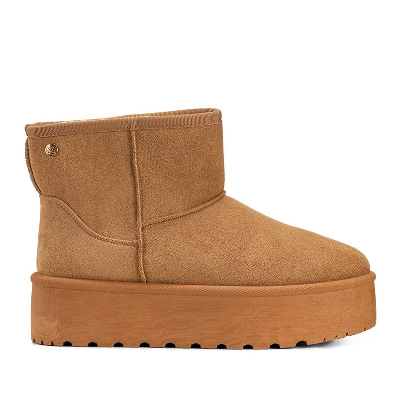 WEIDE - Botin Camel Casual Mujer Weide LT122