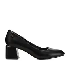 WEIDE - Zapatos Taco Negro Formal Mujer JS60
