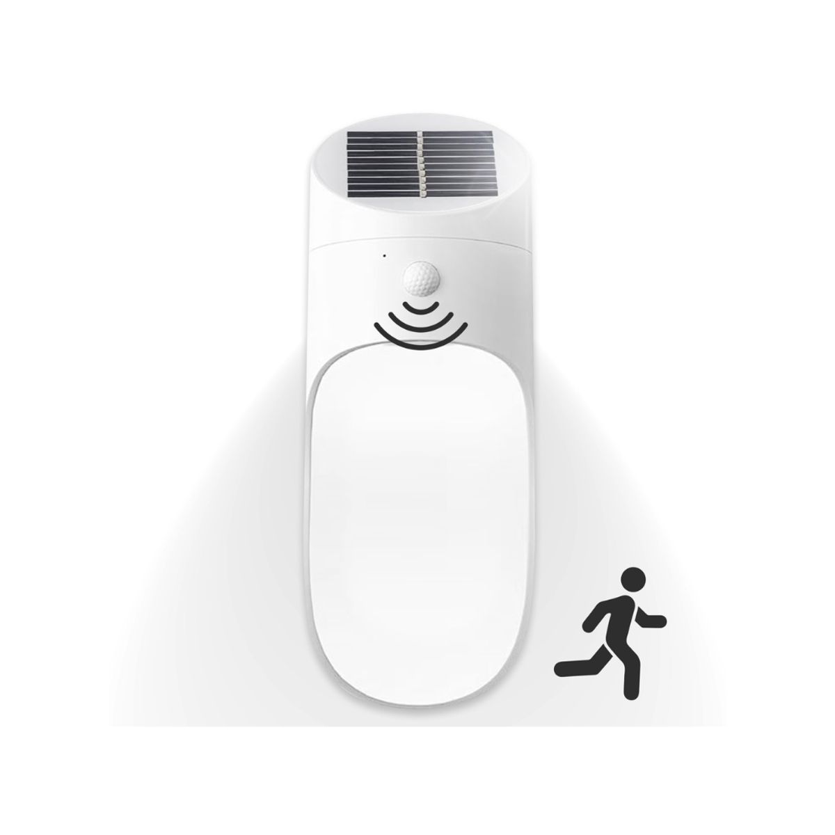 PRO OUTDOOR - PACK 4 APLIQUE LED SOLAR PARA EXTERIOR