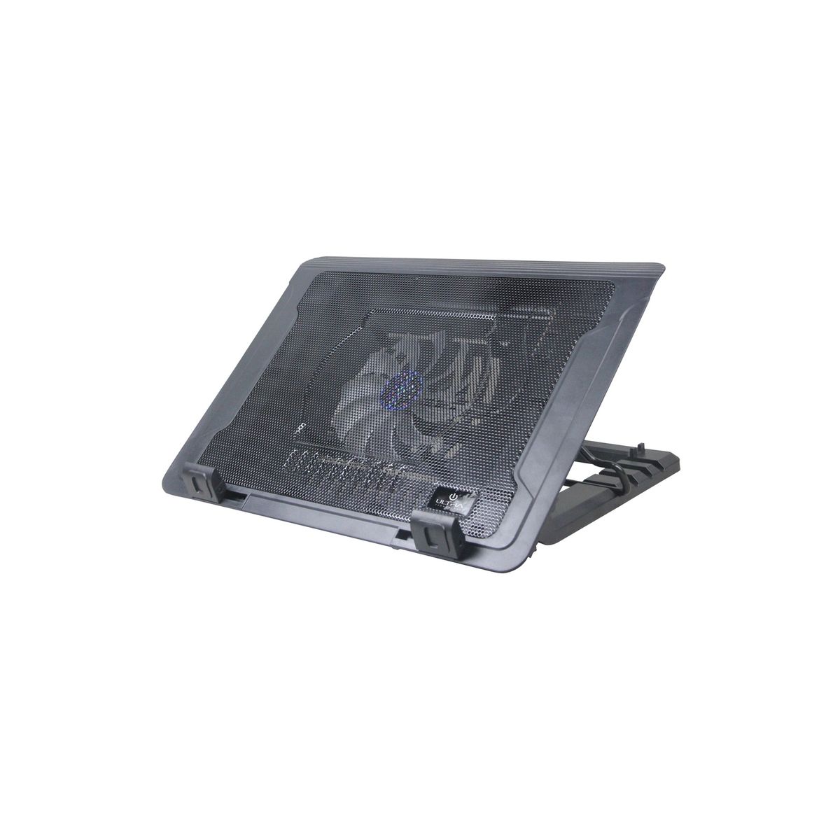 ULTRA - VENTILADOR NOTEBOOK 10 A 17 PULGADAS 2 PUERTOS USB LUZ AZUL