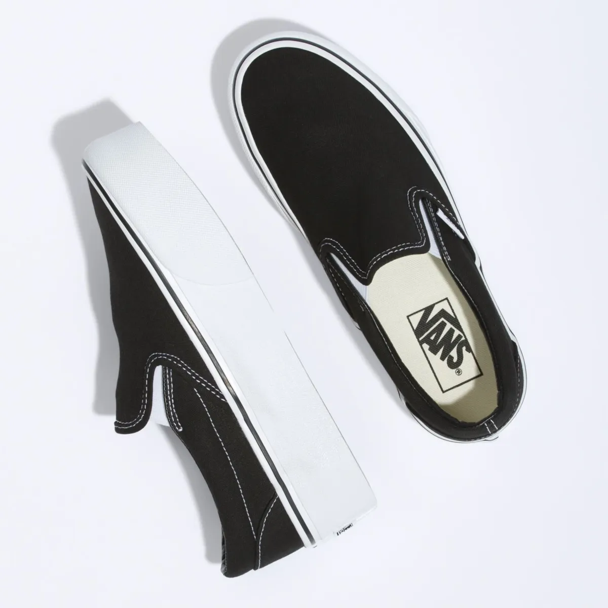 VANS - Zapatilla Ua Classic Slip-On S Negro Mujer VANS