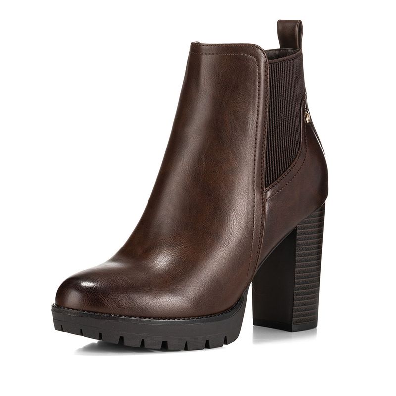 WEIDE - Botin Marron Casual Mujer Weide QBM06