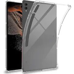 GENERICO - Carcasa Transparente Para Samsung Tab S9 Plus/ S9 Fe+ 12.4 Reforzada