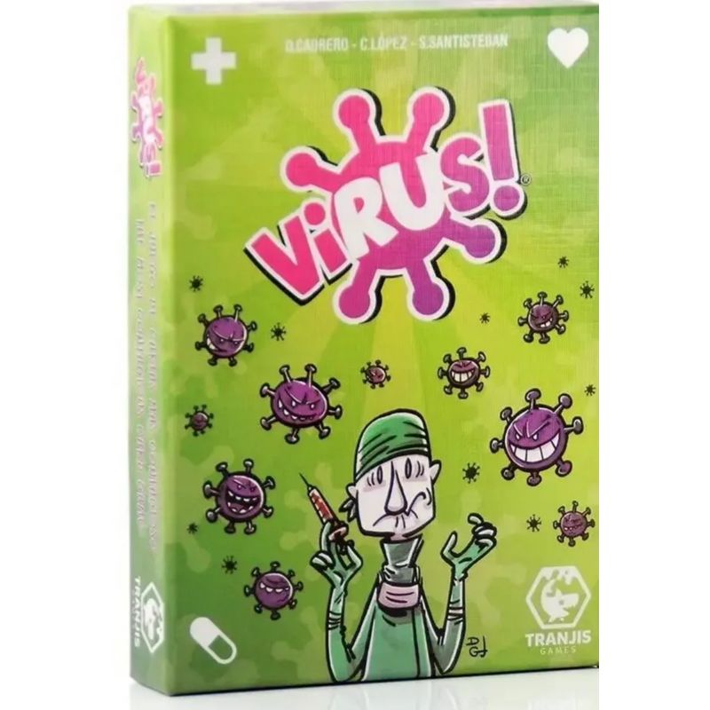 TRANJIS GAMES - Juego de Cartas Virus 1
