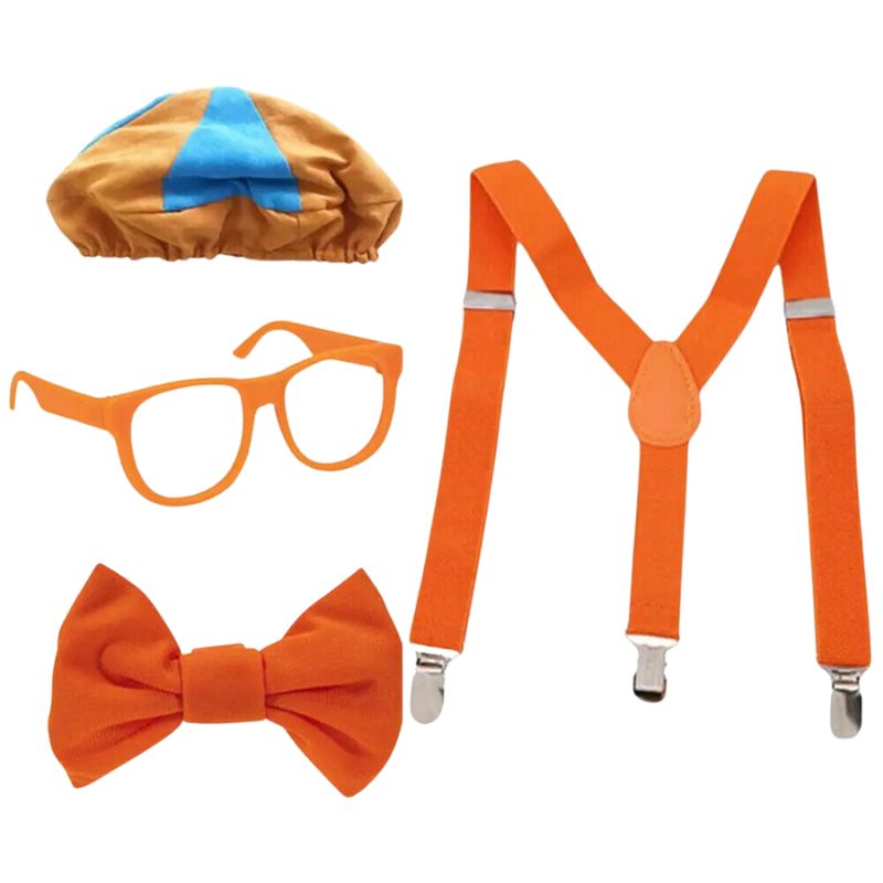 SM - Disfraz Blipi Acesorios Infantil Cosplay Bipli Niños Traje SM