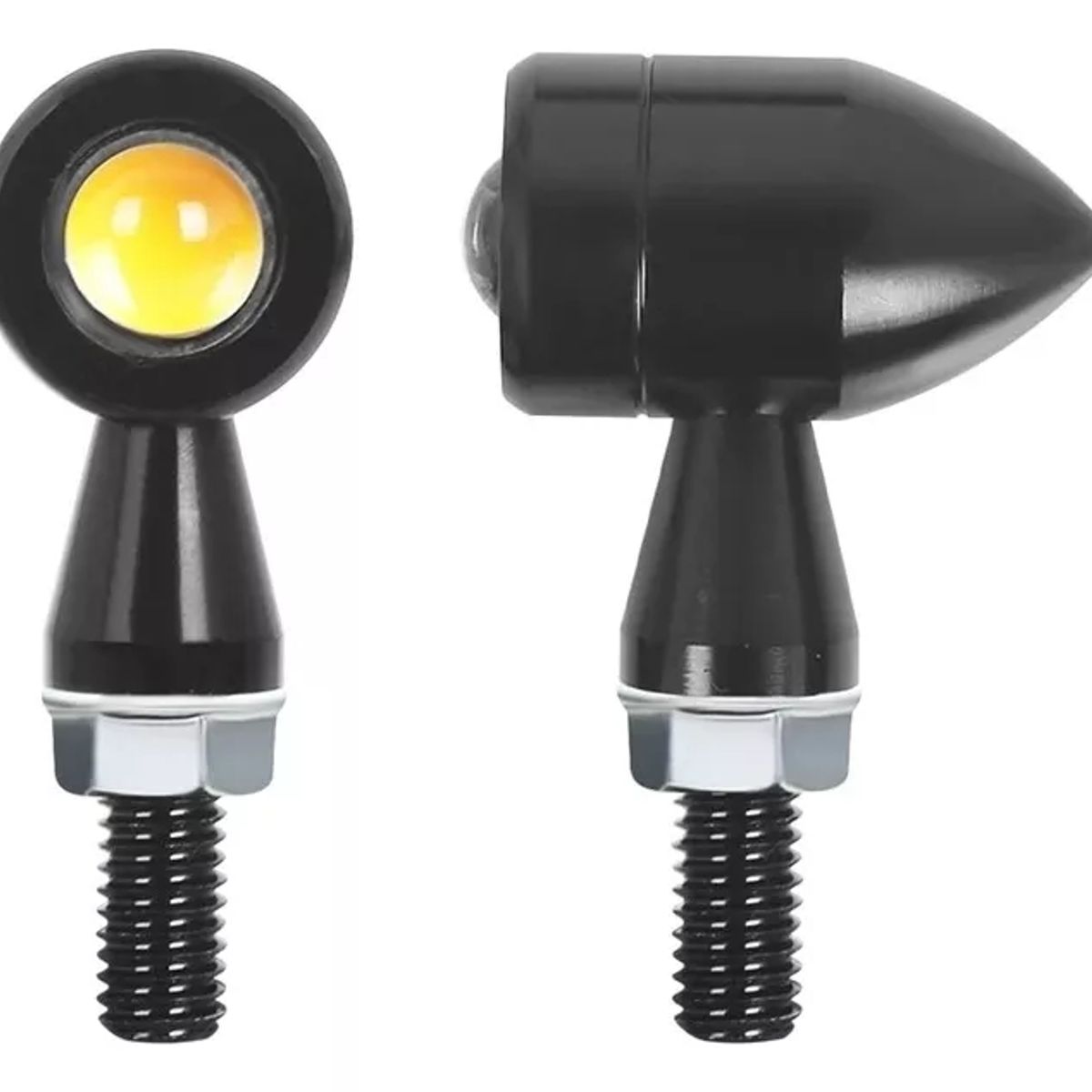 GENERICO - x2 Intermitentes Moto Led Mini Cafe Racer Bobber Brat Custom