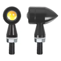 GENERICO - X2 Intermitentes Moto Led Mini Cafe Racer Bobber Brat Custom