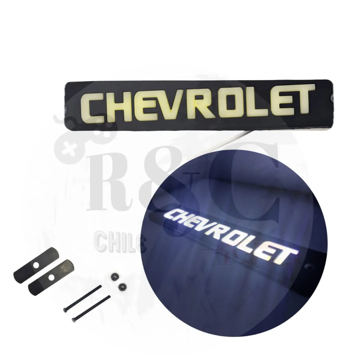 GENERICO - Led Decorativo Emblema Led Auto Apernado 12v 0716