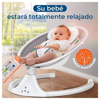 Imagen 2 del producto Silla Cuna Bebe Automática Control Remoto