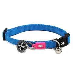 MAX & MOLLY - Collar Gato Smart Id 1-4kg Pure Sky Blue Max and Molly