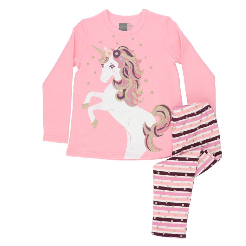 MOTA - PIJAMA MANGA LARGA NIÑA 2 PIEZAS