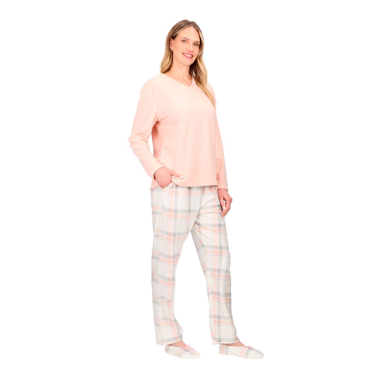 CAFFARENA - PIJAMA LARGO  MICROPOLAR