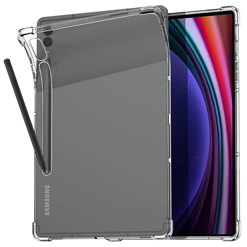 GENERICO - Carcasa Transparente Para Samsung Tab S9 Ultra 14.6 Reforzada