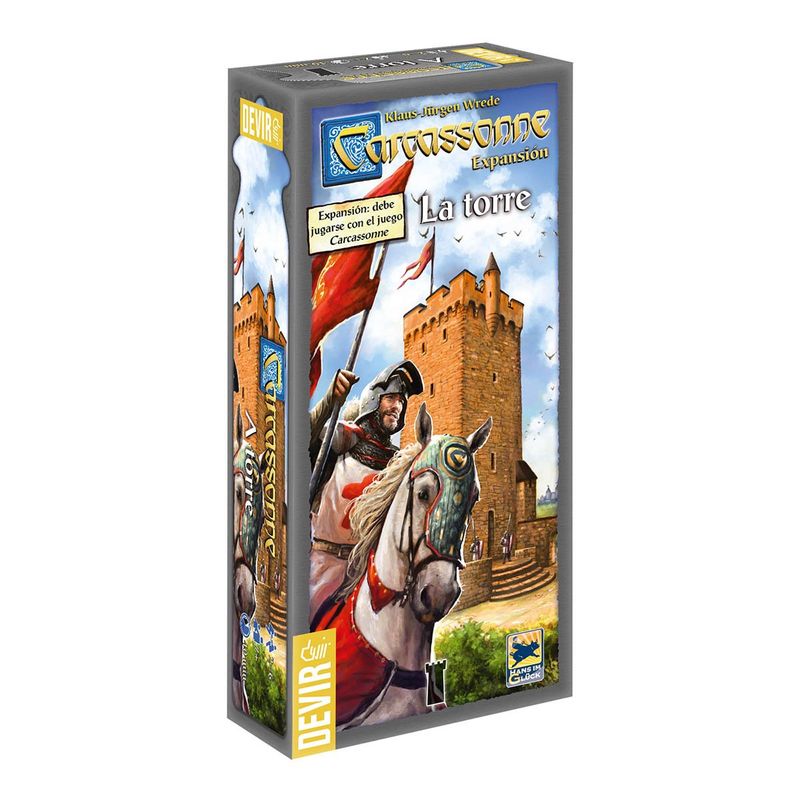 DEVIR - Carcassonne: expansión La Torre (2da edición)