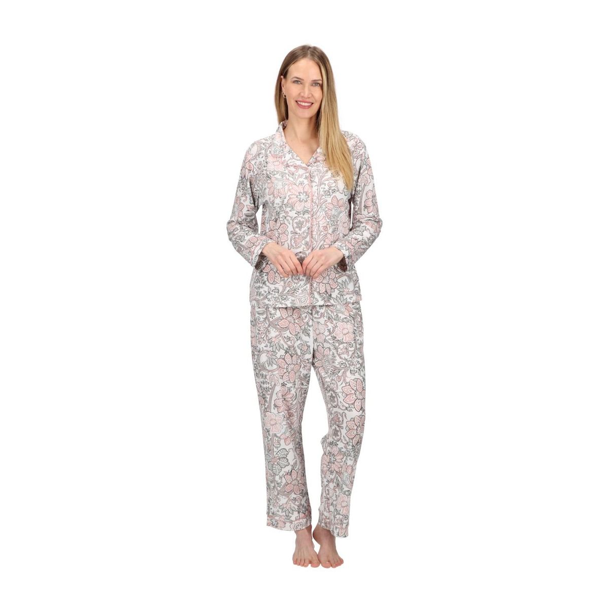 CAFFARENA - PIJAMA LARGO ALGODÓN