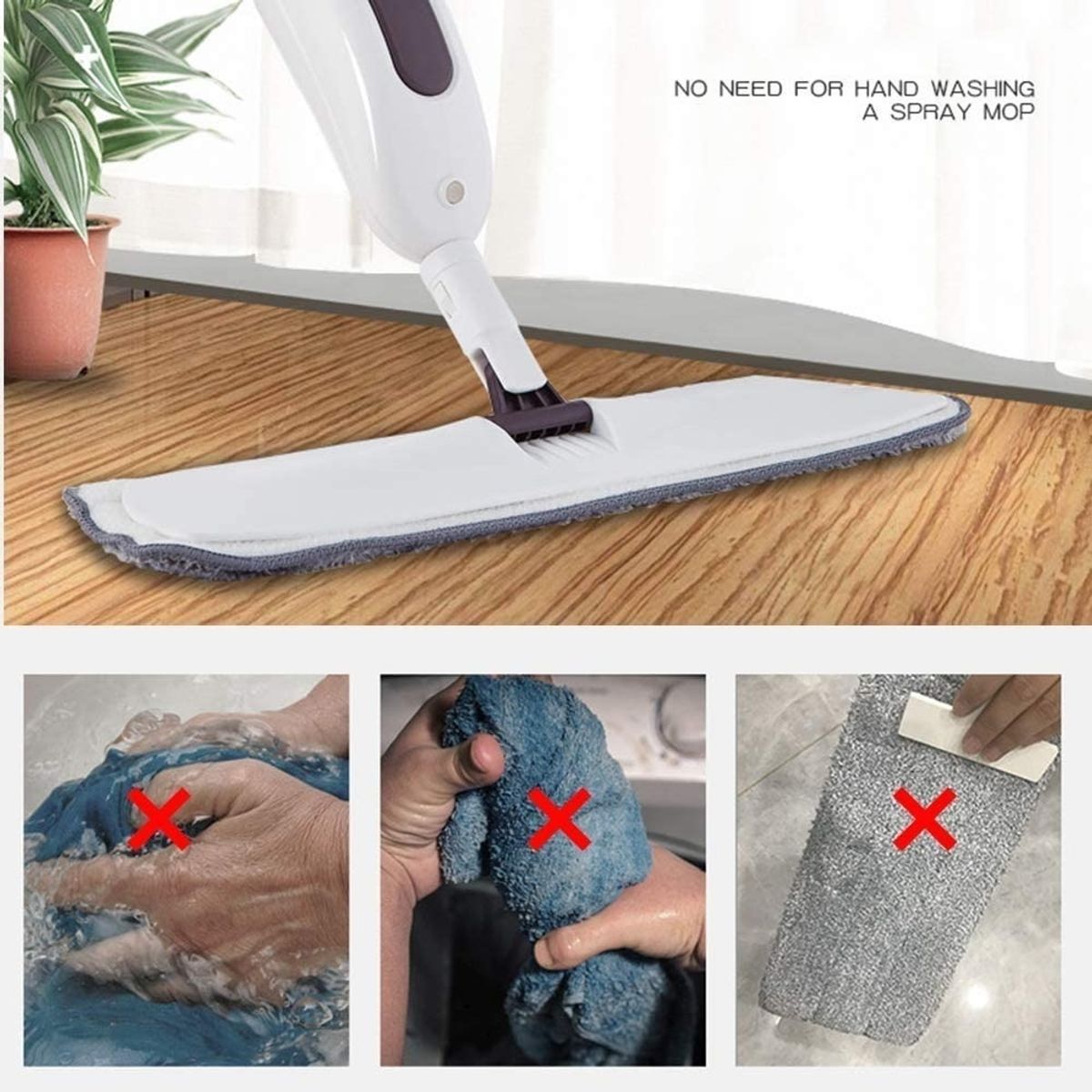 GENERICO - Mopa Limpiador Rociador Trapeador Para Pisos