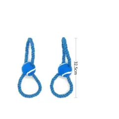 GENERICO - Juguete Para Perros Color Azul 32cm