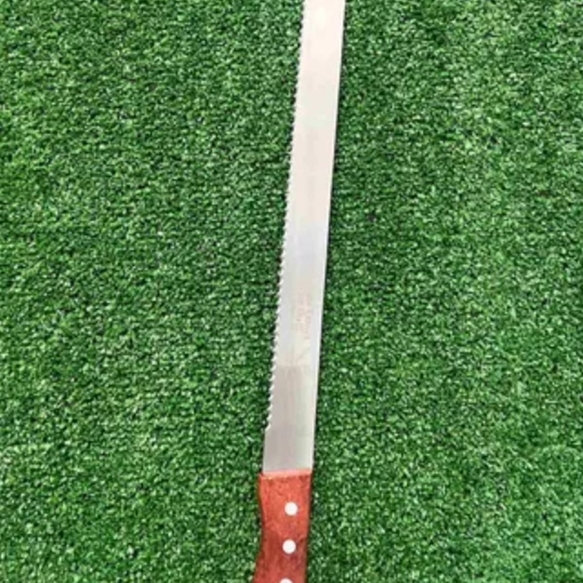 GENERICO - Cuchillo De Sierra Cocina Acero Inoxidable 42Cm