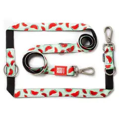 MAX & MOLLY - Correa Perro Multifuncional M Watermelon 2cm 2mt Max Molly