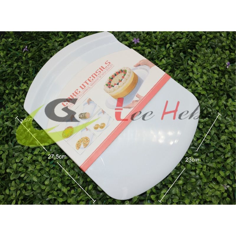 GENERICO - Espatula Toma Torta Acero Reposteria Plastica 31Cm
