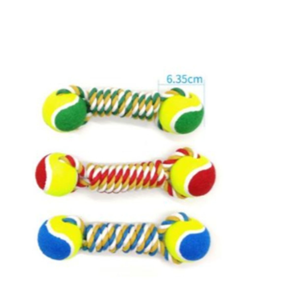 GENERICO - Pelota Juguete Para Perros Color Y Diseño Surtidos