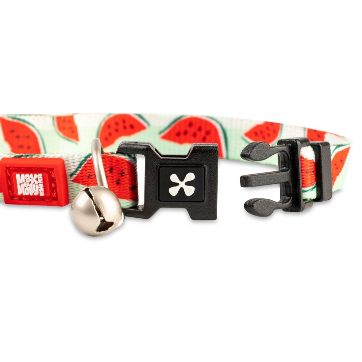 MAX & MOLLY - Collar Gato Smart Id 1-4kg Watermelon Max and Molly