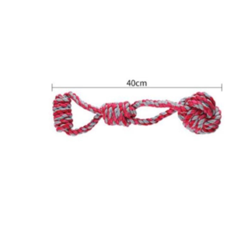 GENERICO - Juguete Para Perros Con Nudo Colores Surtidos 40cm