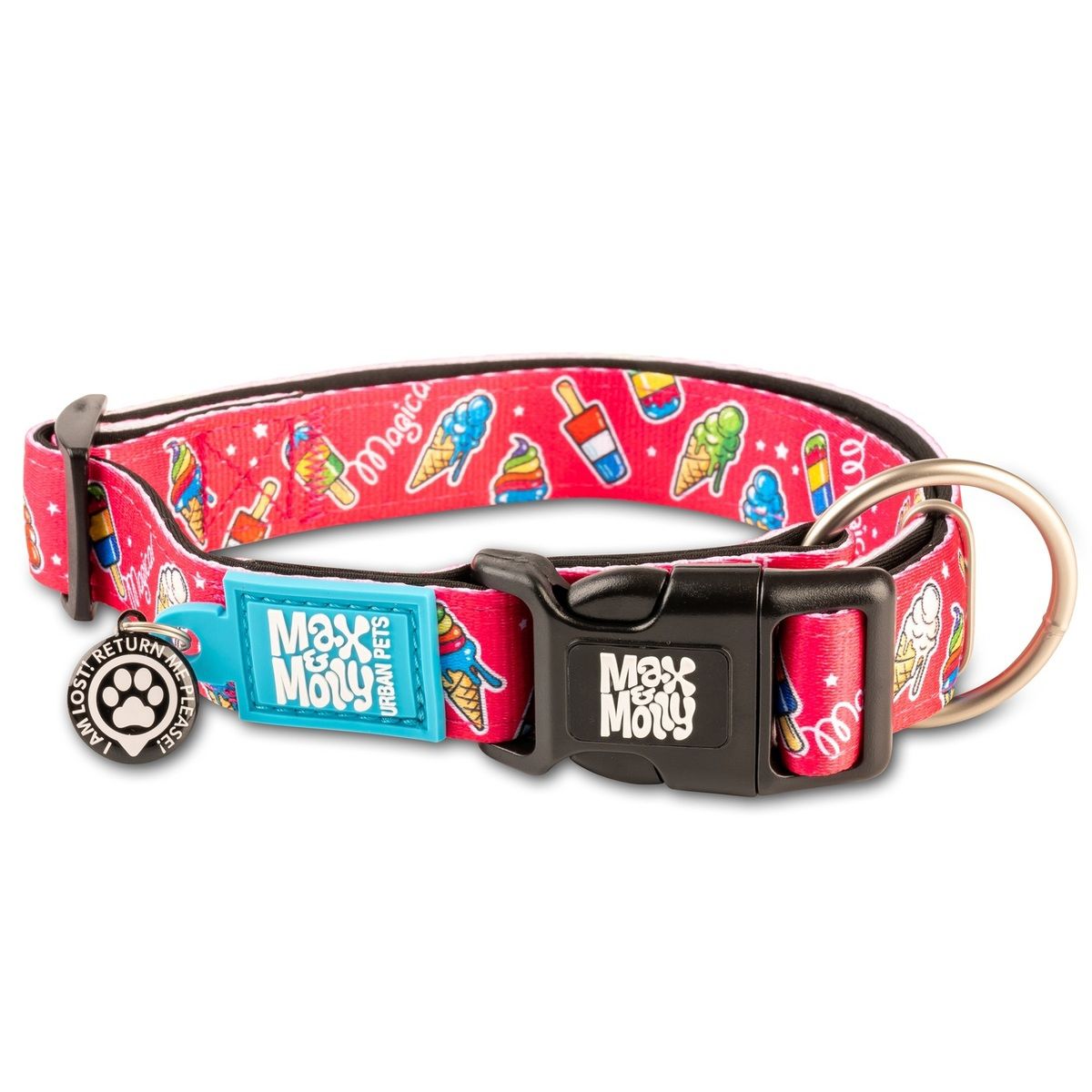 MAX & MOLLY - Collar Perro L Smart Id Magical 25-40kg Max and Molly
